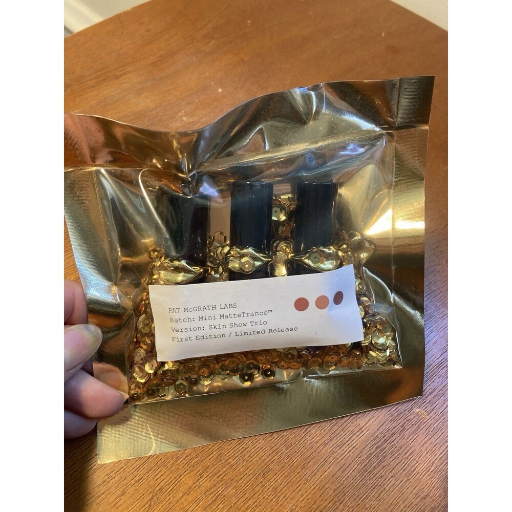 PAT MCGRATH LABS MINI MatteTrance LIP TRIO DISCONTINUED 1st Edition Lmt Release